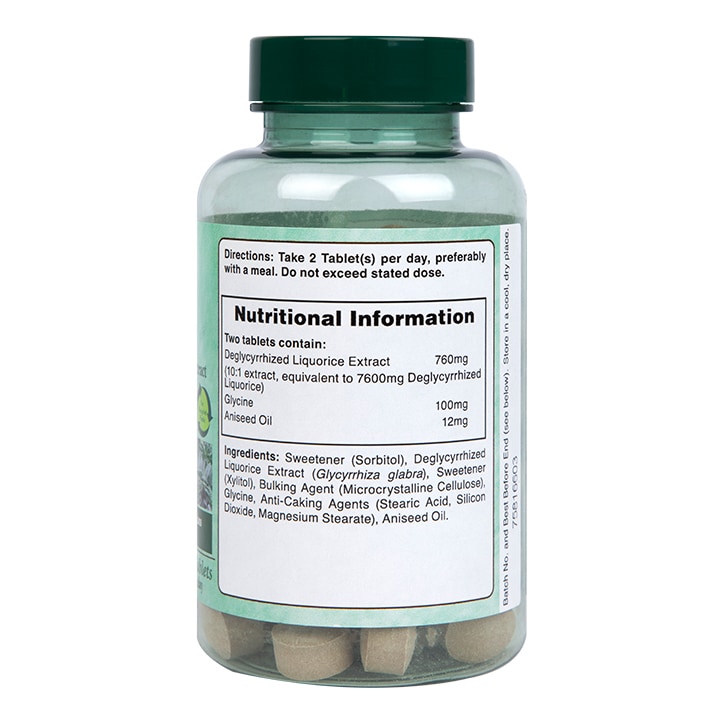Holland & Barrett Chewable Liquorice 760mg 90 Tablets